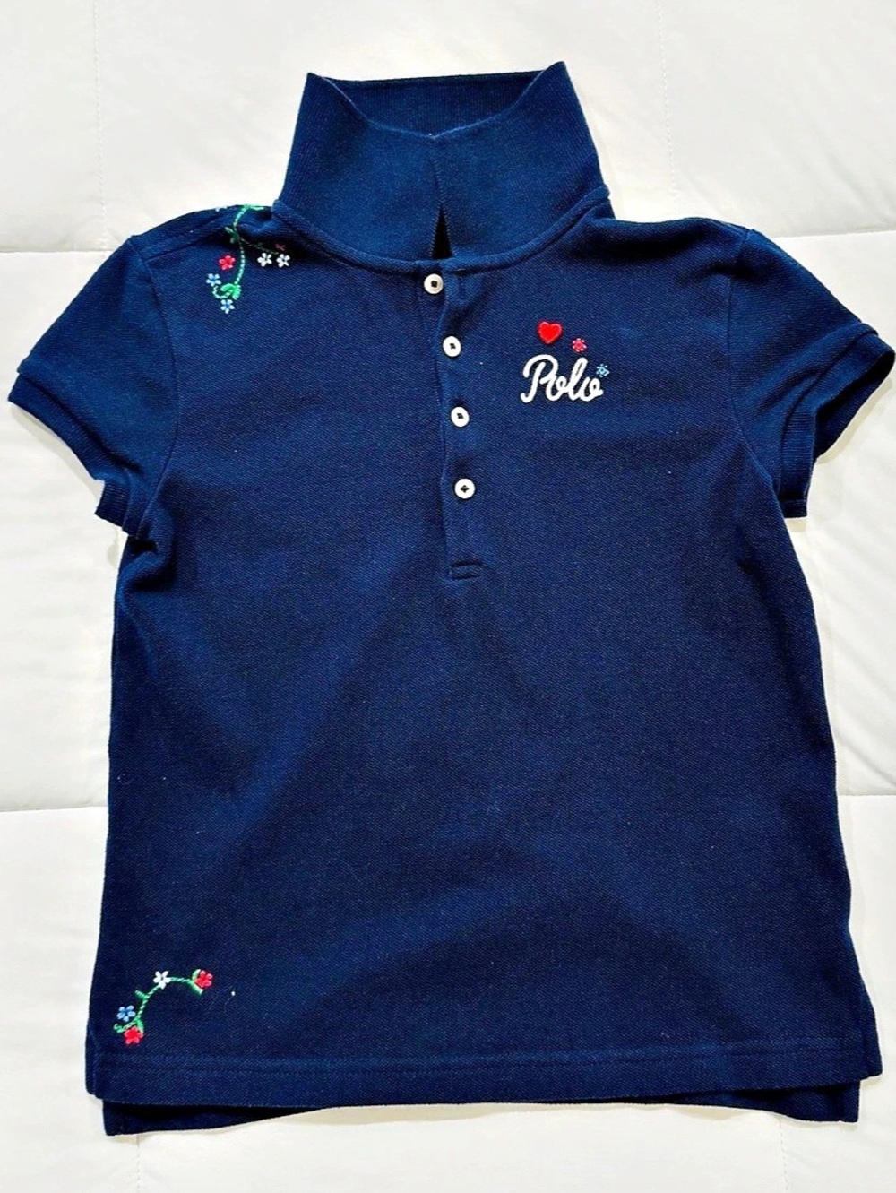Polo Ralph Lauren Polo Girls 6X Blue Shirt
